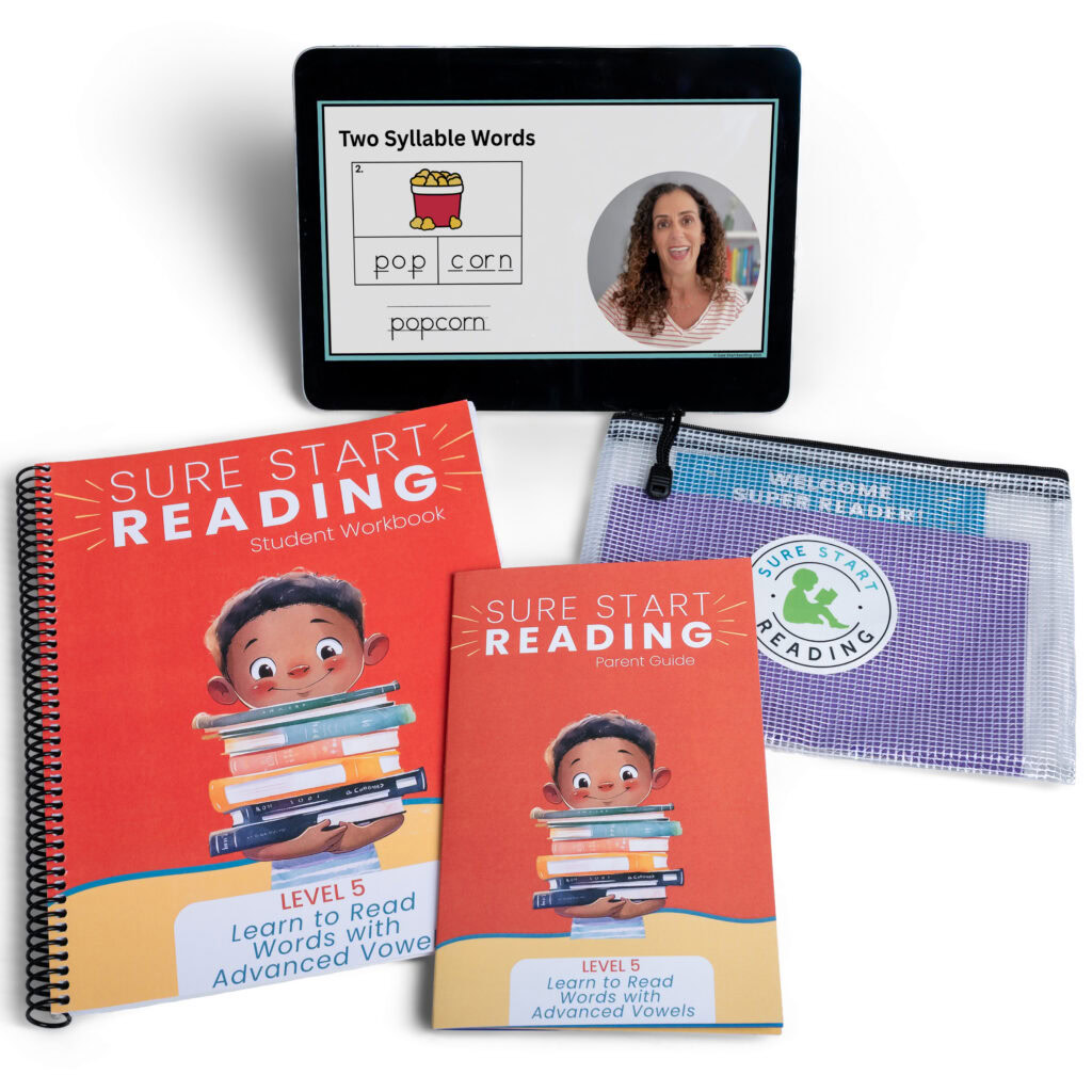Sure Start Reading Level 5: Learn to Read Words with Advanced Vowels ...